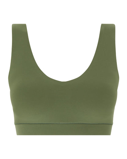 Softstretch bralette sømløst undertøy, kiwi grønn, chantelle