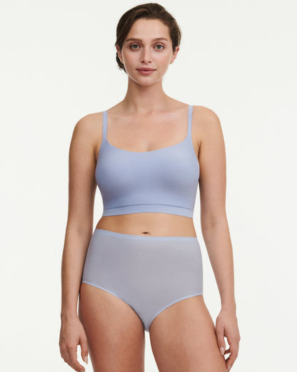 Høytlivstruse High waist truse, Softstretch Chantelle, blå lyseblå