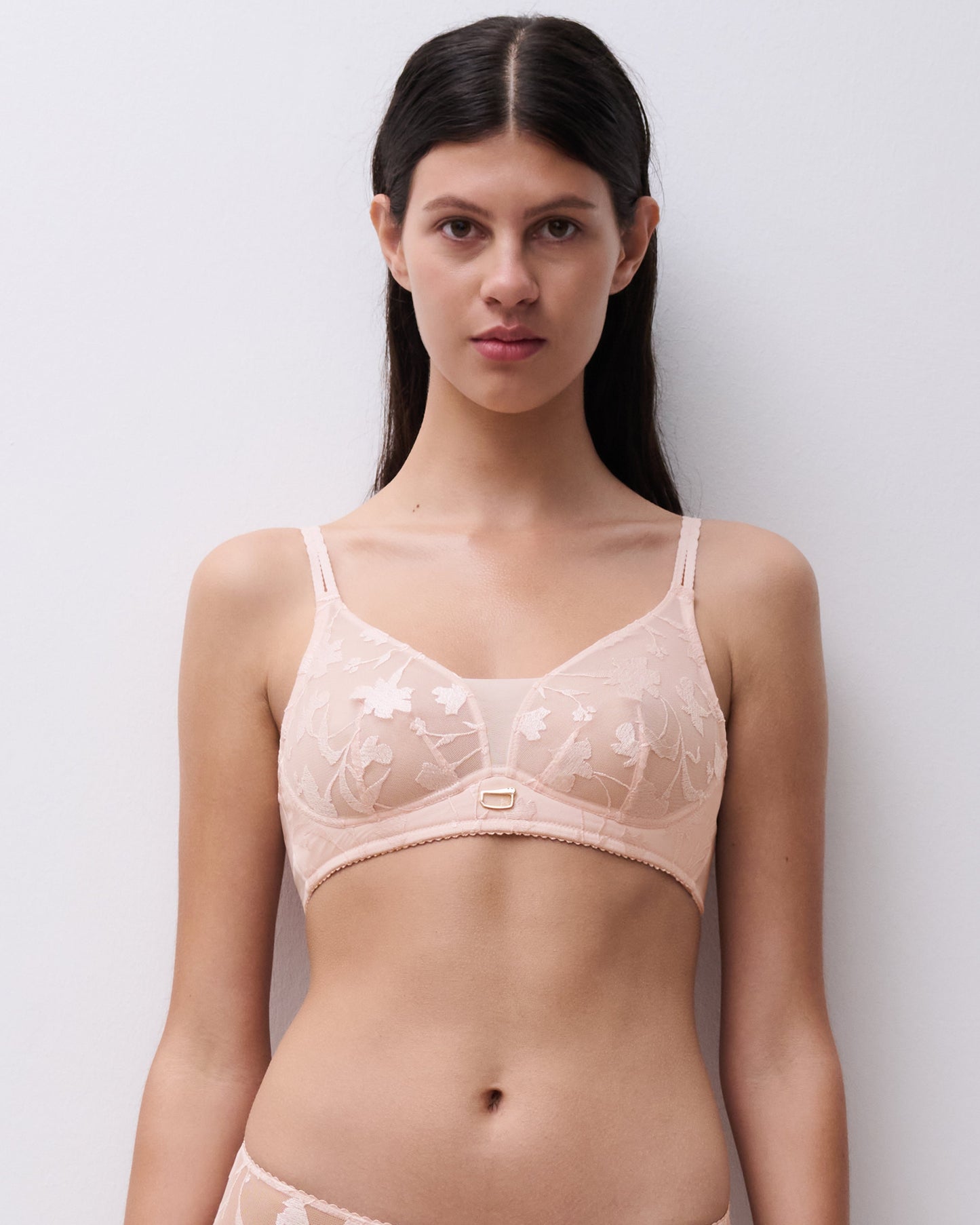 Spilefri BH uten spiler wireless Chantelle Idyll rosa pink, Frilin undertøy norge dame