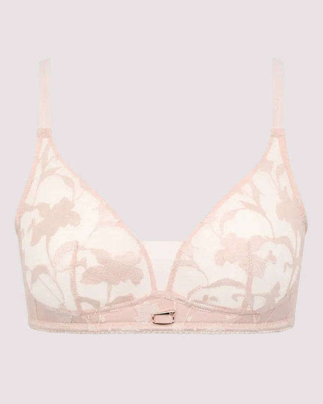Spilefri BH uten spiler wireless Chantelle Idyll rosa pink, Frilin undertøy norge dame