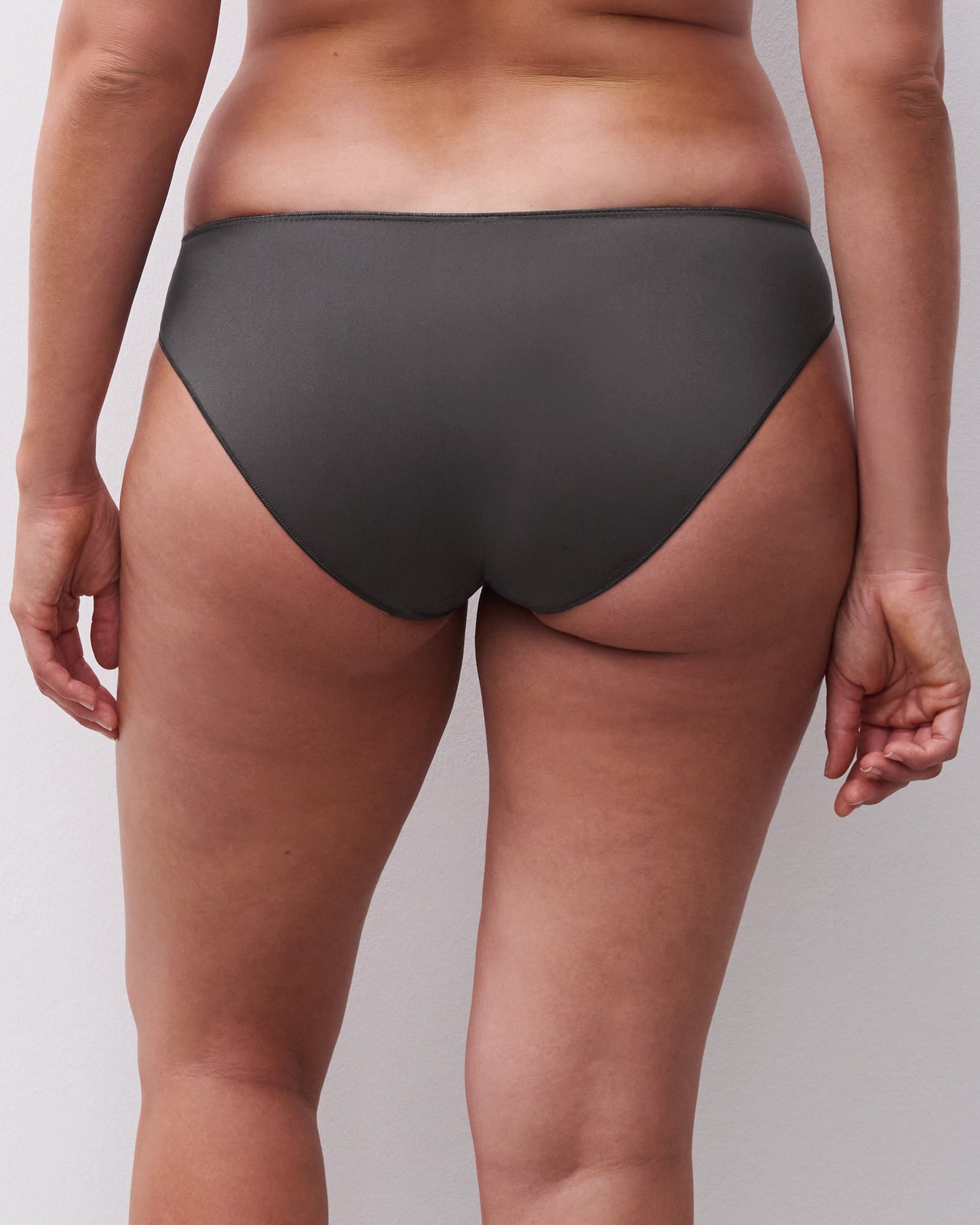 Truse tai slip brazilian Chantelle Champs Elysées grå blushed ash grey, Frilin undertøy norge