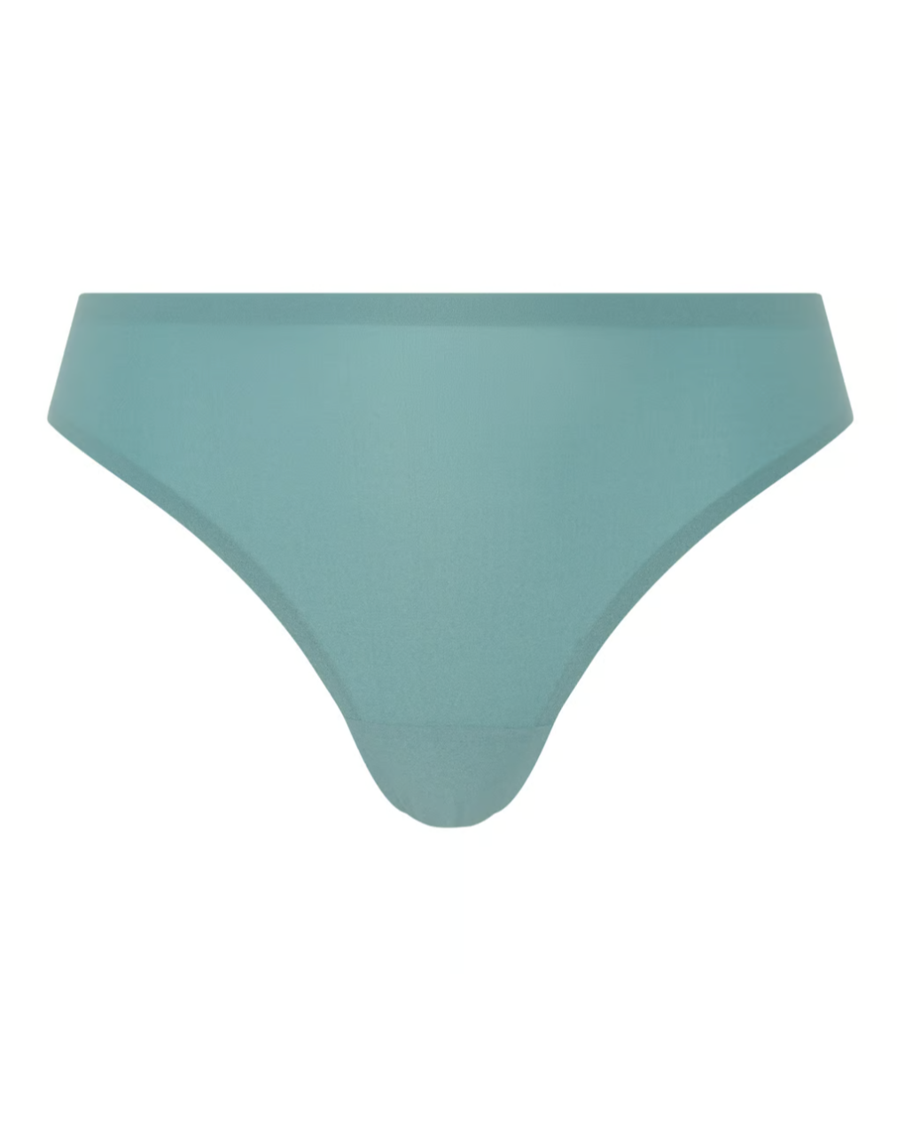 Softstretch thong string sømløs, chantelle grønn peacock green, undertøy dame norge frilin