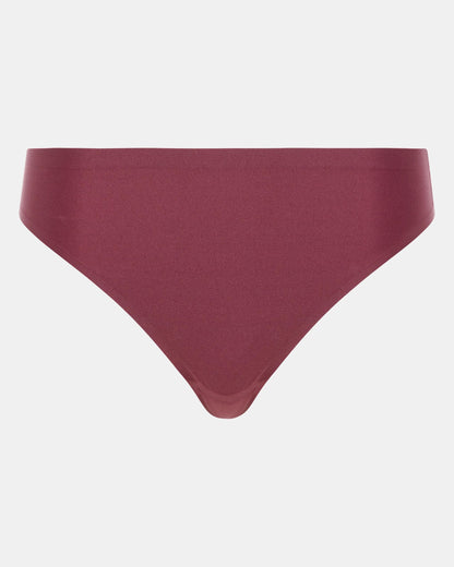 Thong string sømløs, softstretch chantelle sienne, undertøy Frilin norge dame