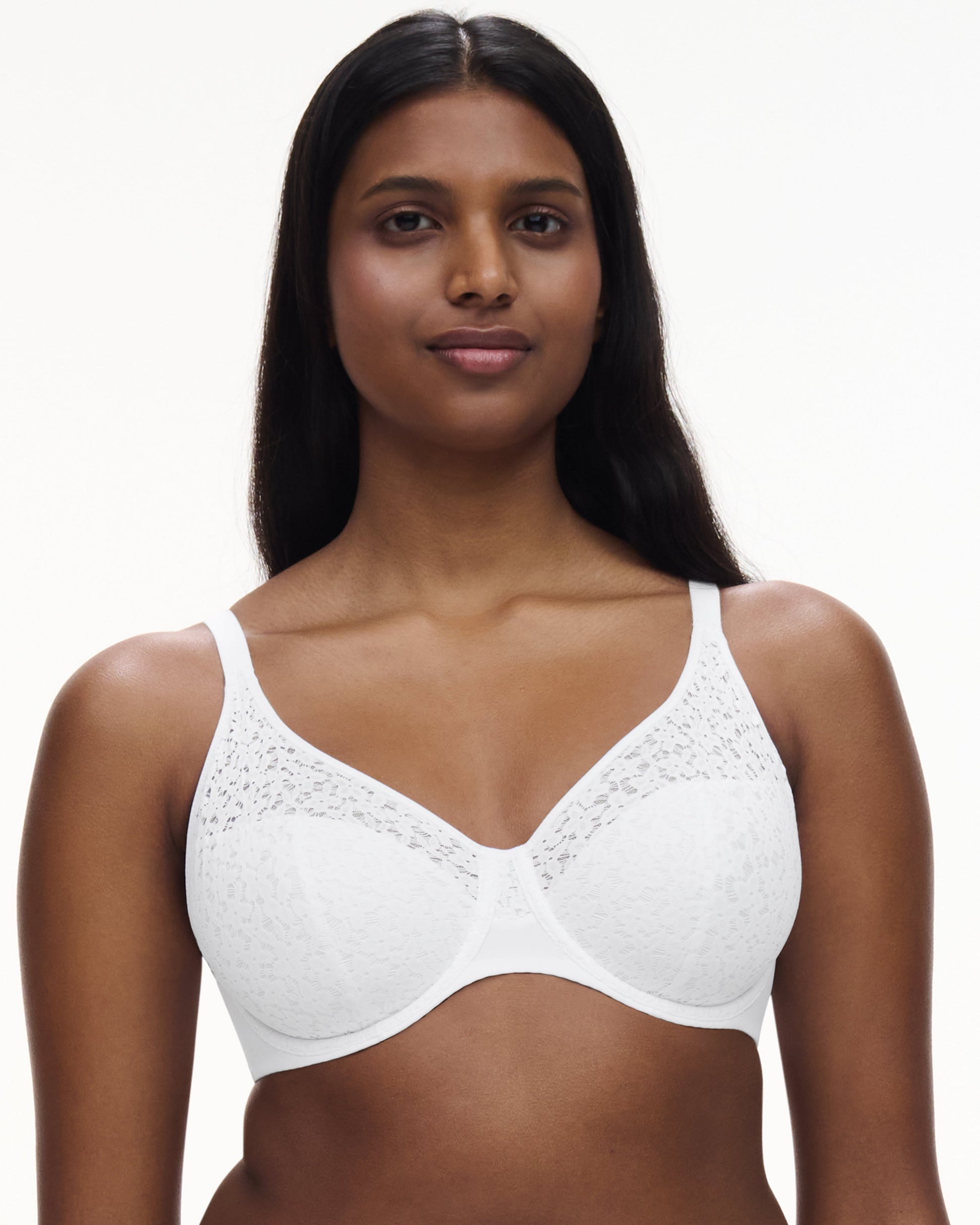 BH Full cup norah Chantelle hvit white blonde comfort, undertøy frilin norge