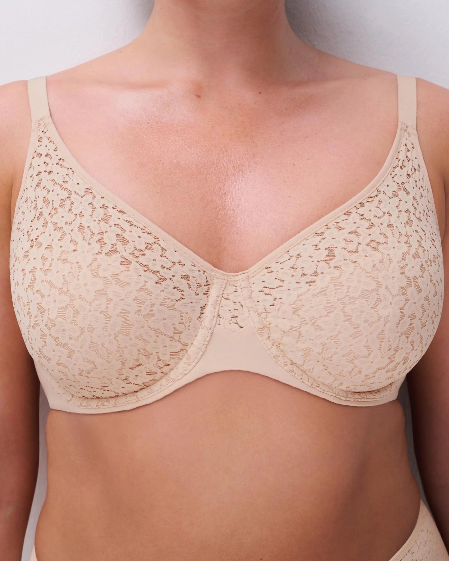 BH Full cup norah Chantelle beige nude blonde comfort, undertøy frilin norge