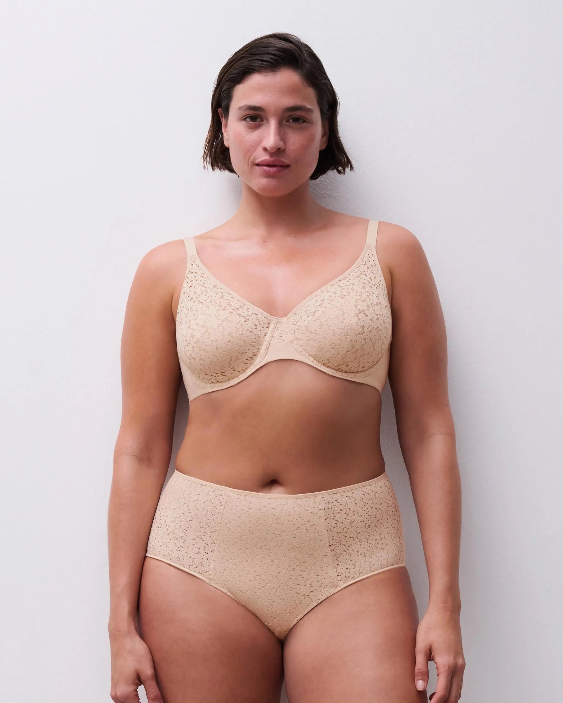BH Full cup norah Chantelle beige nude blonde comfort, undertøy frilin norge