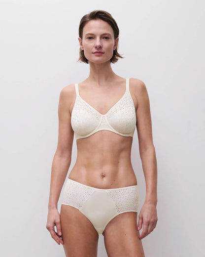 BH Full cup norah Chantelle off white pearl blonde comfort, undertøy frilin norge