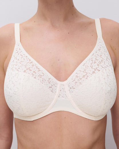 BH Full cup norah Chantelle off white pearl blonde comfort, undertøy frilin norge