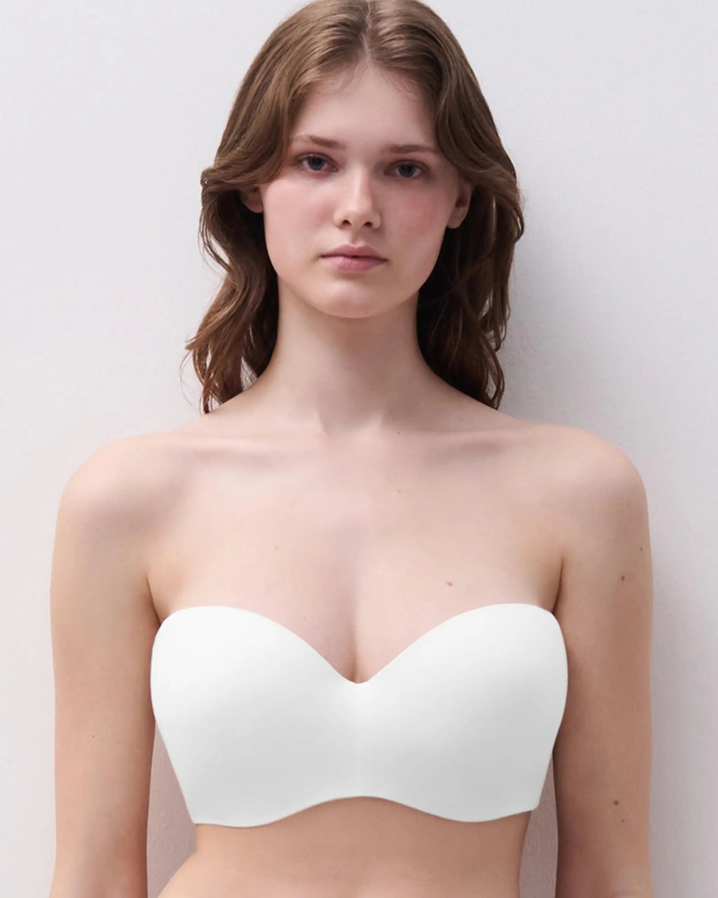 BH uten stropper stroppeløs Chantelle hvit white Norah, Undertøy frilin norge