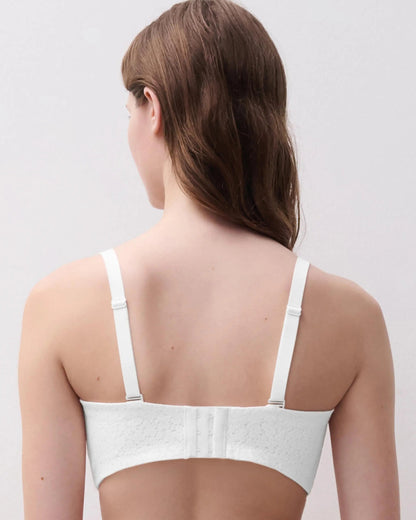 BH uten stropper stroppeløs Chantelle hvit white Norah, Undertøy frilin norge