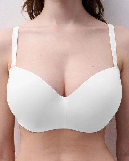 BH uten stropper stroppeløs Chantelle hvit white Norah, Undertøy frilin norge