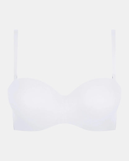 BH uten stropper stroppeløs Chantelle hvit white Norah, Undertøy frilin norge