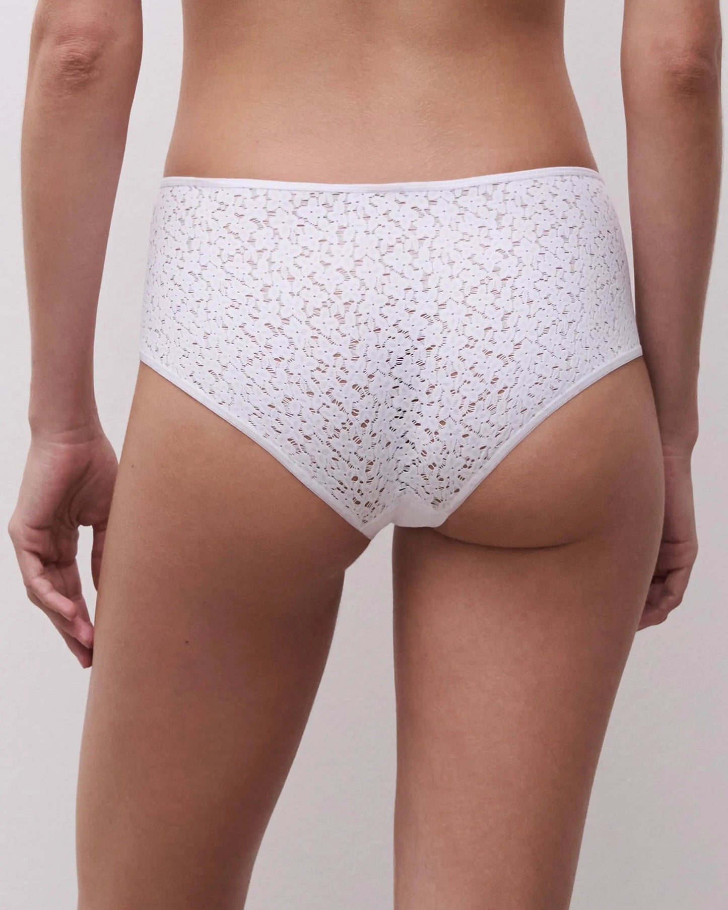 Truse hipster hvit white chantelle norah blonde, undertøy frilin norge