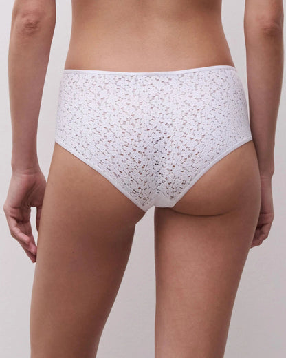 Truse hipster hvit white chantelle norah blonde, undertøy frilin norge