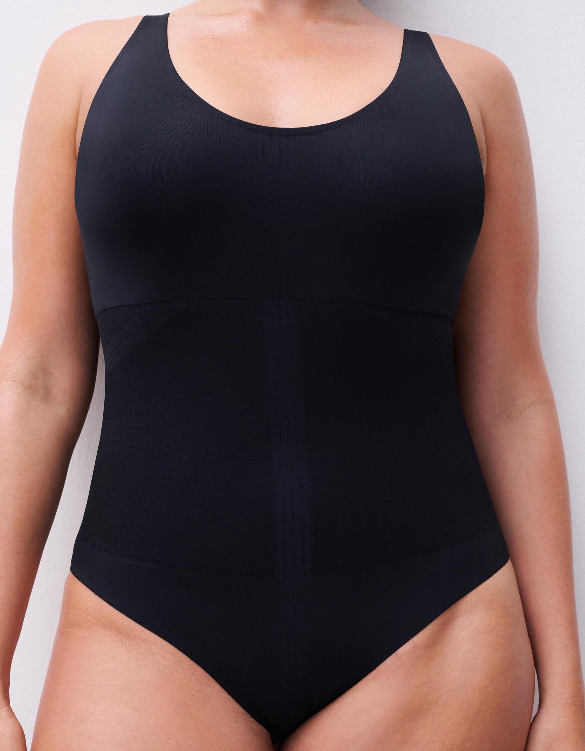 Body Shapewear hold-in support, undertøy norge dame, chantelle smooth comfort, svart black