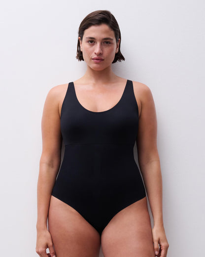 Body Shapewear hold-in support, undertøy norge dame, chantelle smooth comfort, svart black