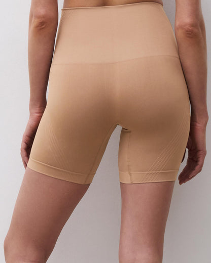 Shapewear hold-in biker shorts, undertøy norge dame, chantelle, nude beige terracotta brun