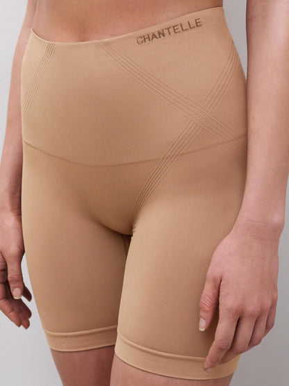 Shapewear hold-in biker shorts, undertøy norge dame, chantelle, nude beige terracotta brun