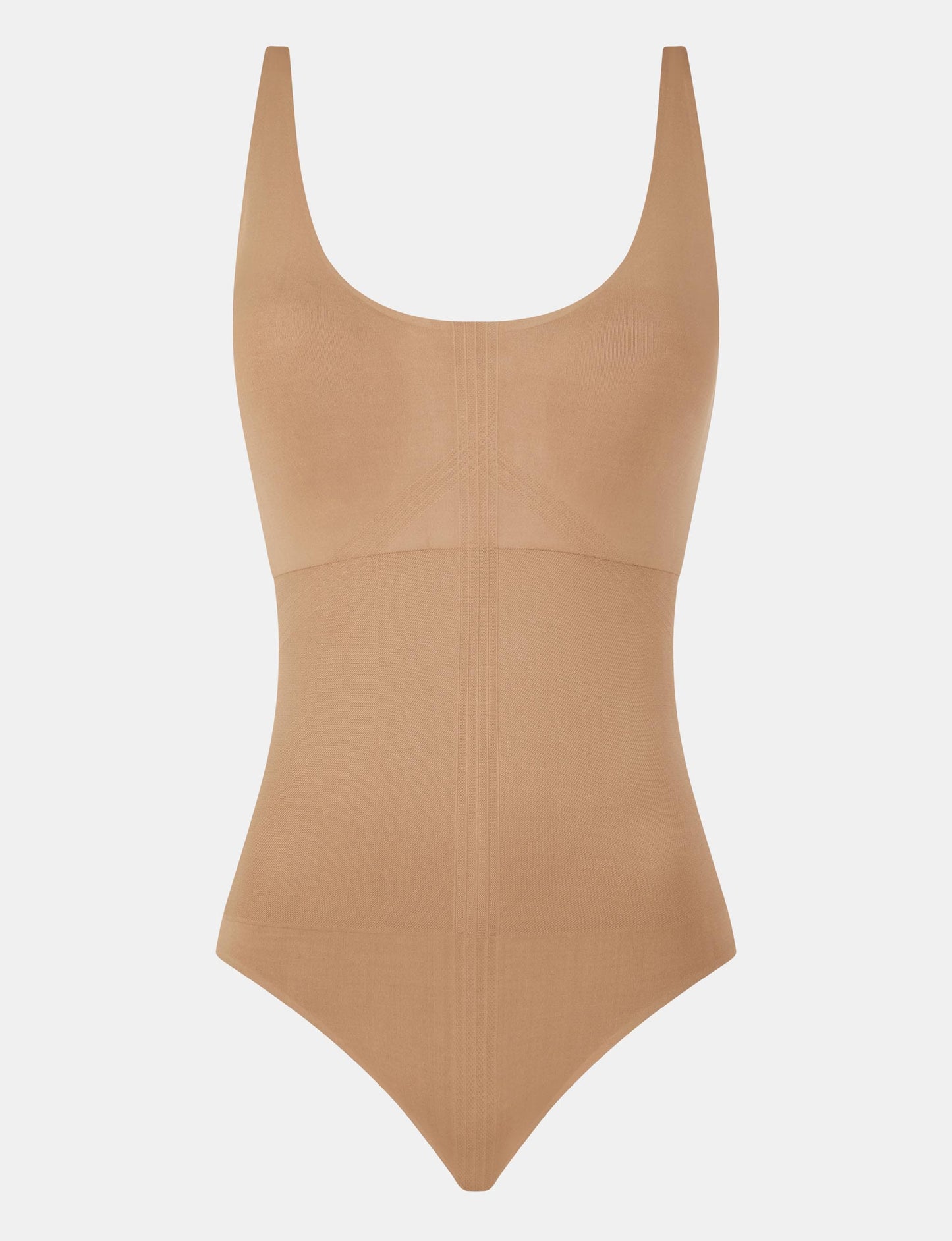 Body Shapewear hold-in support, undertøy norge dame, chantelle smooth comfort, beige brun terracotta