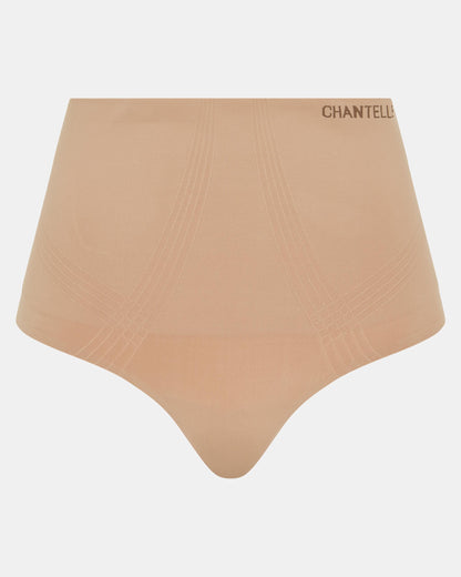 Truse høyt liv shapewear hold-in high waist brief, undertøy norge dame, chantelle, beige brun terracotta