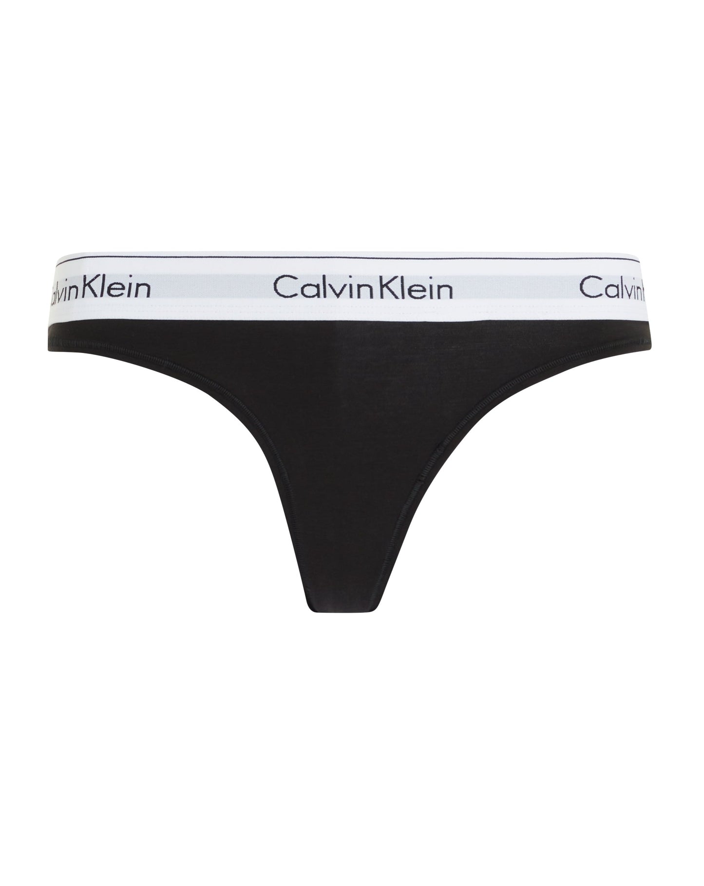 Calvin Klein thong string, undertøy, bomull svart