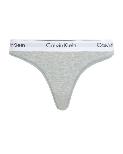 Calvin Klein thong string, undertøy, bomull grå