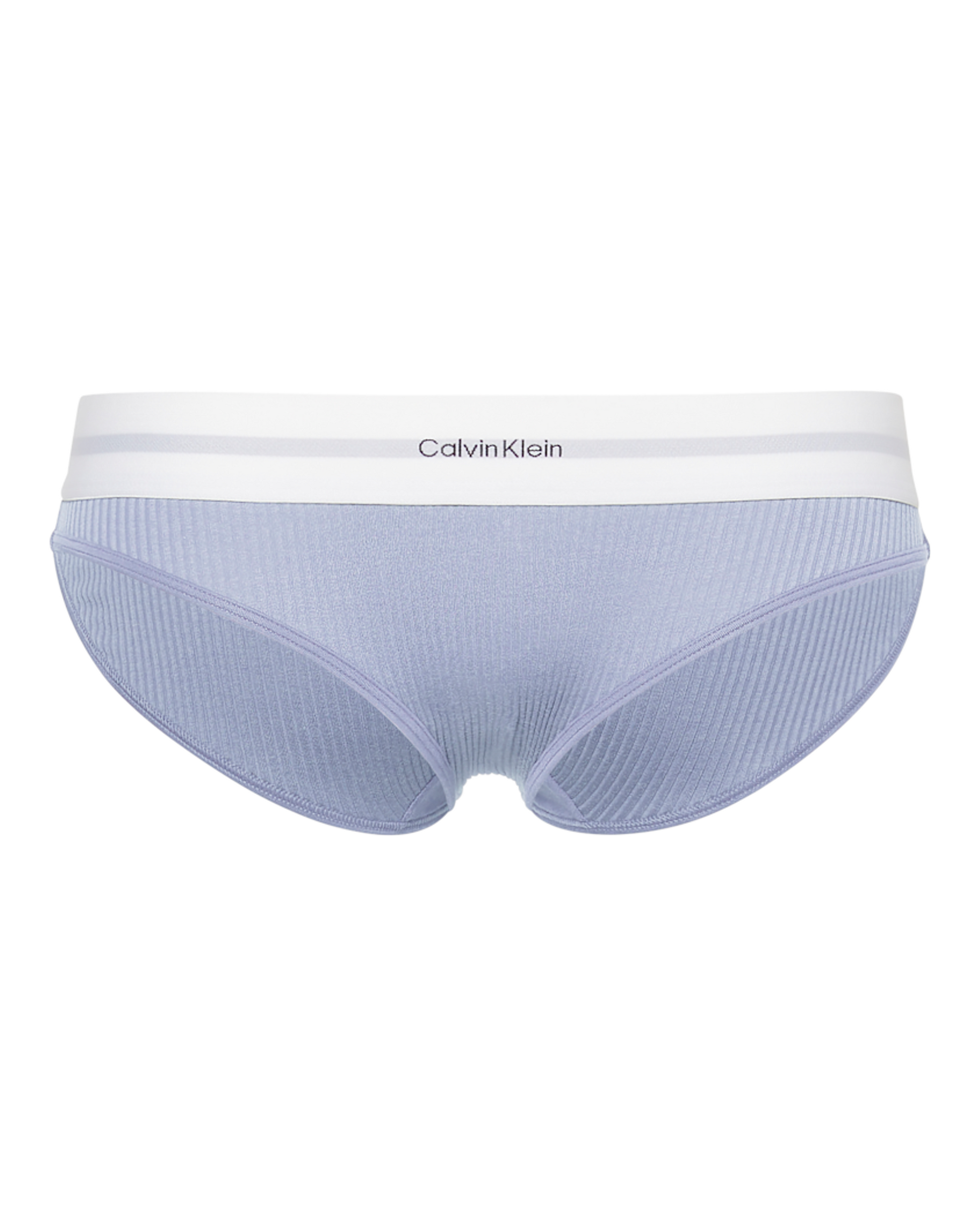 Truse bikini Calvin Klein bomull rib lilla purple, cotton modal, frilin