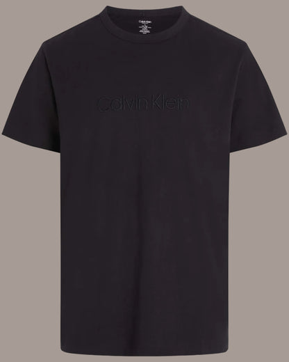T-skjorte Calvin Klein black svart cotton logo classic, Frilin mann herre undertøy underwear