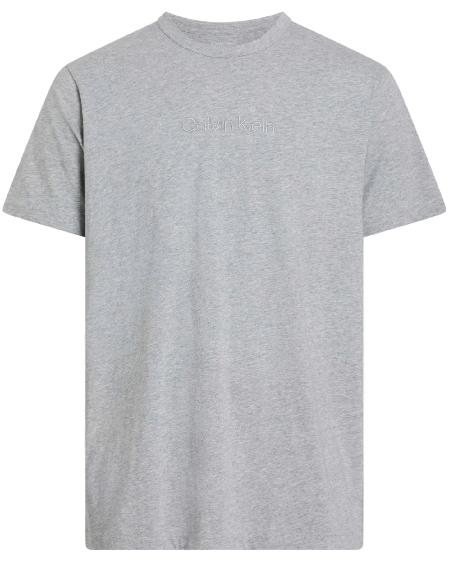 T-skjorte Calvin Klein grey grå cotton logo classic, Frilin mann herre undertøy underwear