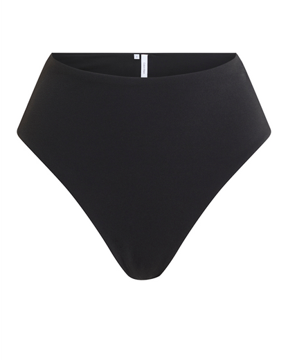 Bikini bikinitruse calvin klein wire swimwear high waist høyt liv, svart sort black, norge frilin badetøy