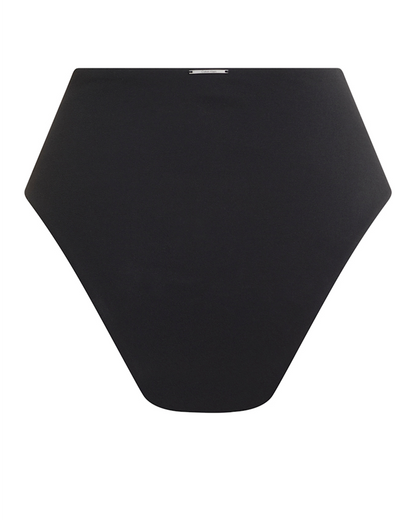 Bikini bikinitruse calvin klein wire swimwear high waist høyt liv, svart sort black, norge frilin badetøy