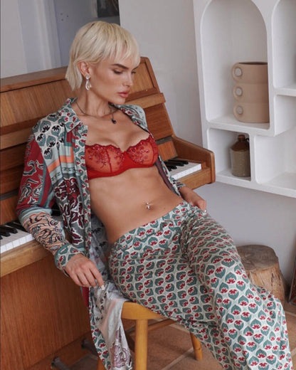 BH Mey delightful rød red halv cup balconette uvattert uten padding, undertøy dame norge frilin