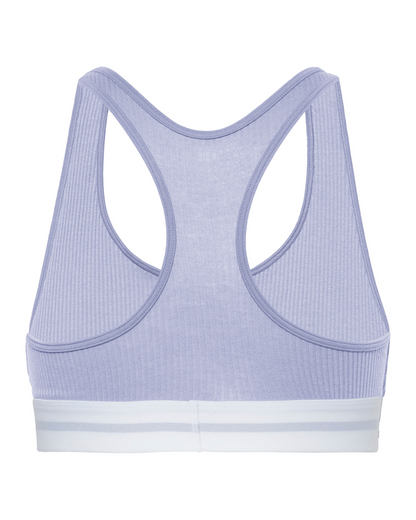 Bralette Calvin Klein bomull rib lilla purple, cotton modal, frilin