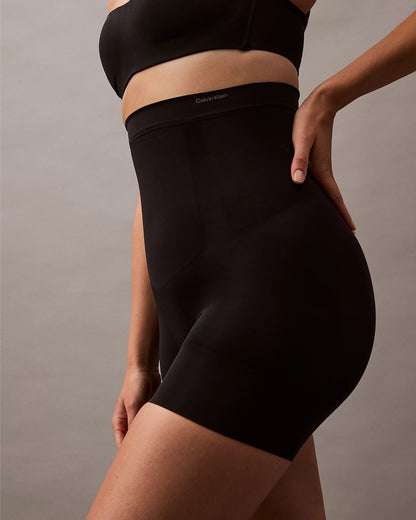 Hold-in shorts Calvin Klein Shapewear high waist høyt liv shaping, svart sort black, norge frilin undertøy