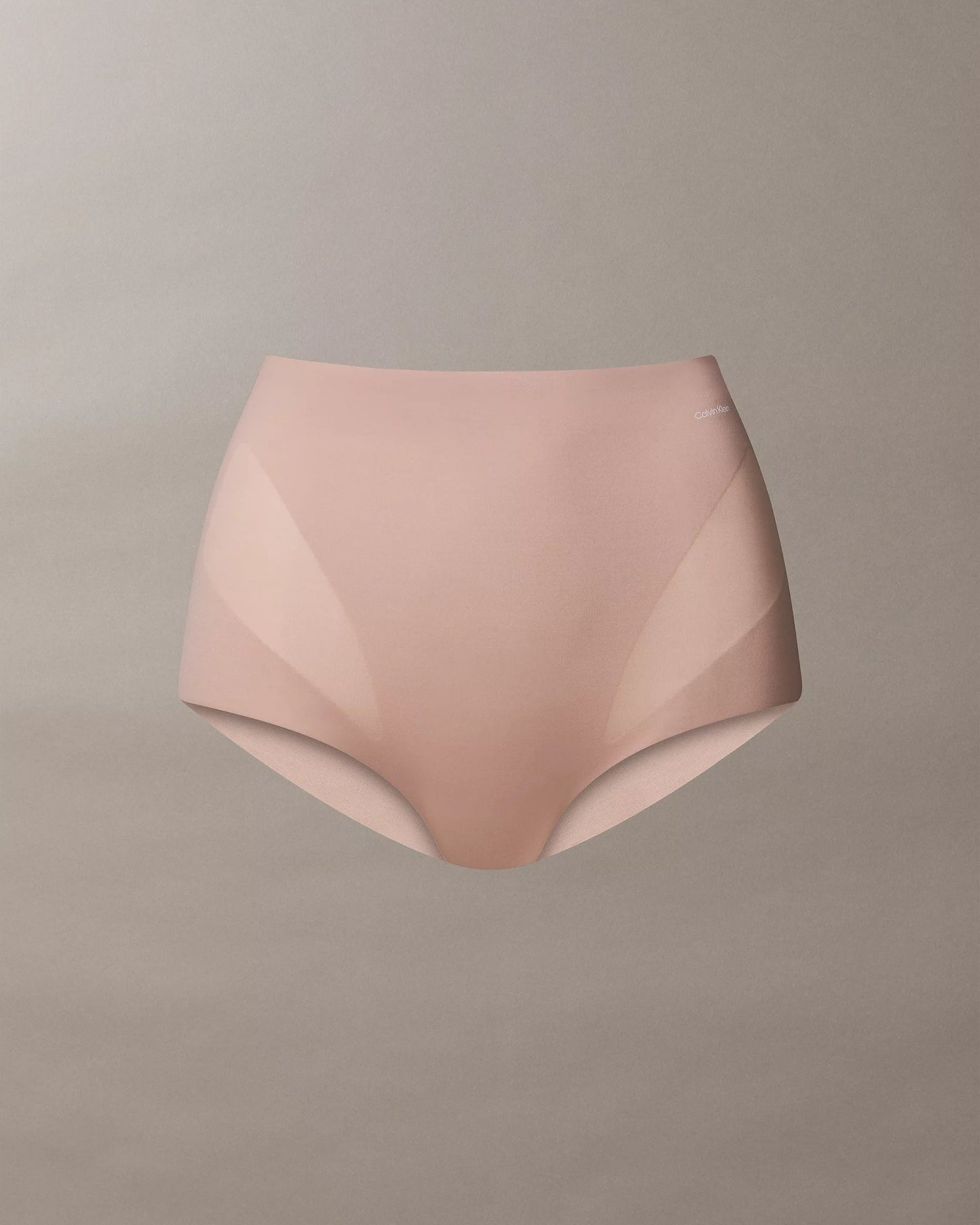 Truse shapewear høyt liv Calvin Klein high waist brief hold in, beige nude, norge frilin undertøy