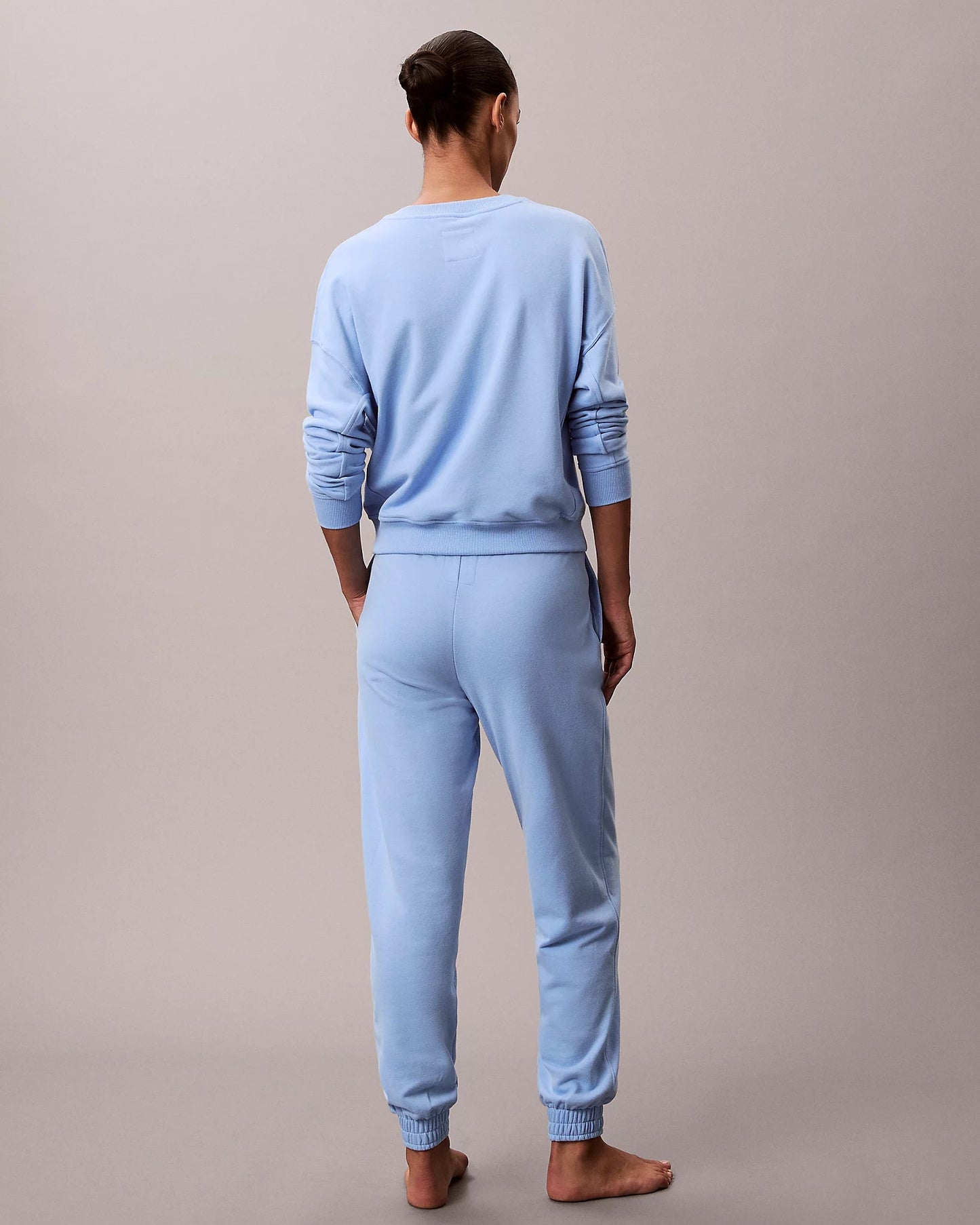 Joggebukse Jogger Calvin Klein loungewear, undertøy norge dame, bomull blå frozen
