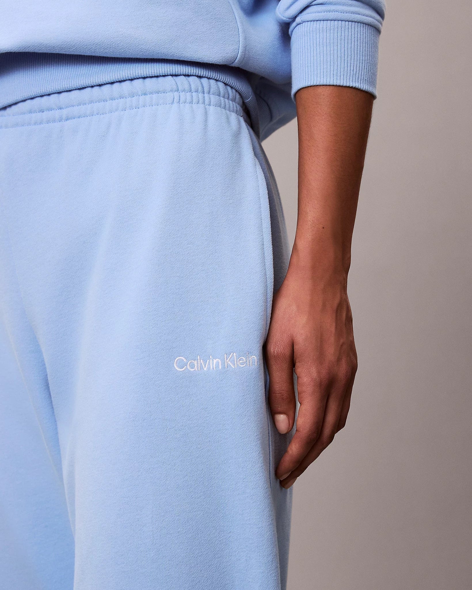 Joggebukse Jogger Calvin Klein loungewear, undertøy norge dame, bomull blå frozen