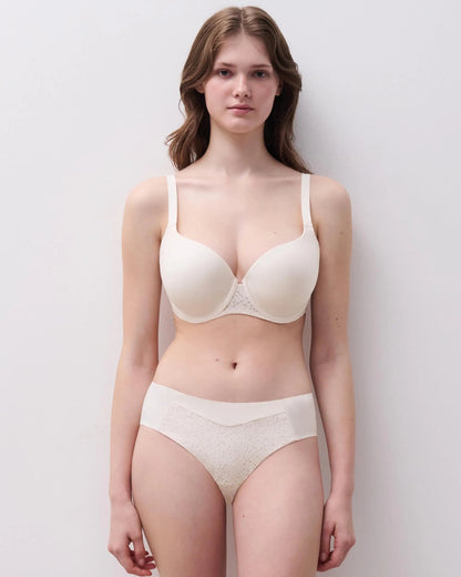 Truse tai bikini off white pearl, Chantelle Norah, undertøy dame frilin