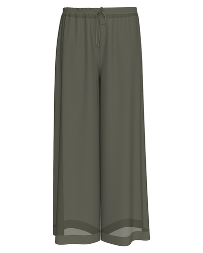 Bukse pants Calvin Klein swimwear dusty olive viskose, norge frilin badetøy