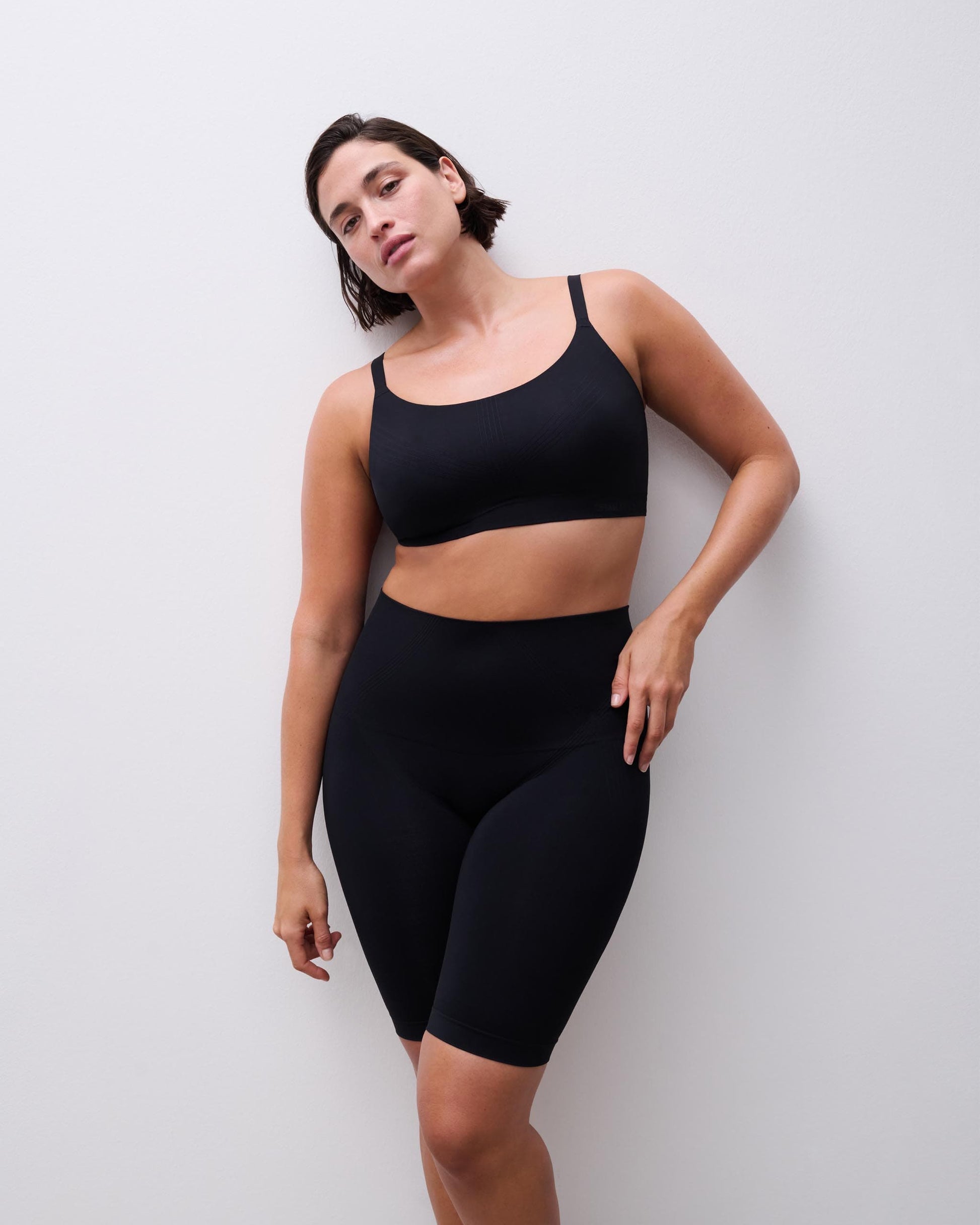 Bralette BH support uten spiler wirefree smooth comfort, undertøy norge dame, chantelle, svart black