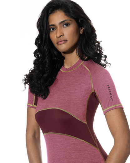 Ullundertøy t-skjorte trøye ull virgin wool Prfrmnc+ Mey, Frilin undertøy norge dame