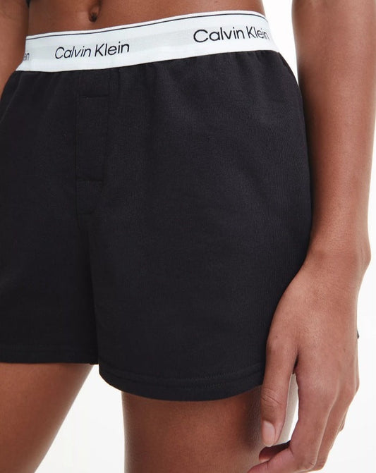 Calvin Klein shorts lougewear nattøy pysjamas, bomull svart