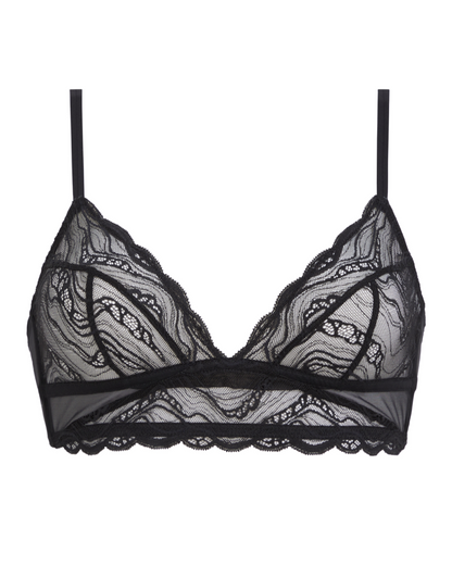 Undertøy bralette spilefri wireless, Calvin Klein, Norge dame, svart black Instinct