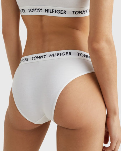 Truse bikini Tommy Hilfiger bomull hvit cotton, frilin undertøy norge