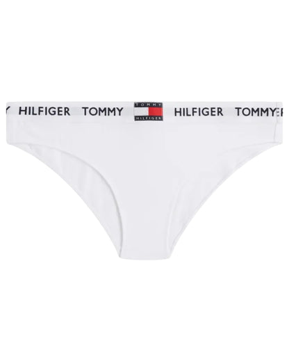 Truse bikini Tommy Hilfiger bomull hvit cotton, frilin undertøy norge