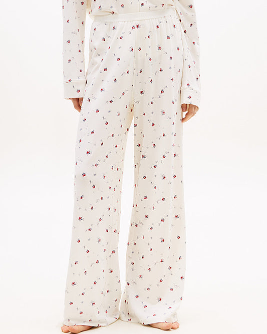Nattøy loungewear pysjamas Tommy Hilfiger bomull cotton modal, bukse bottoms essential print, dame norge frilin
