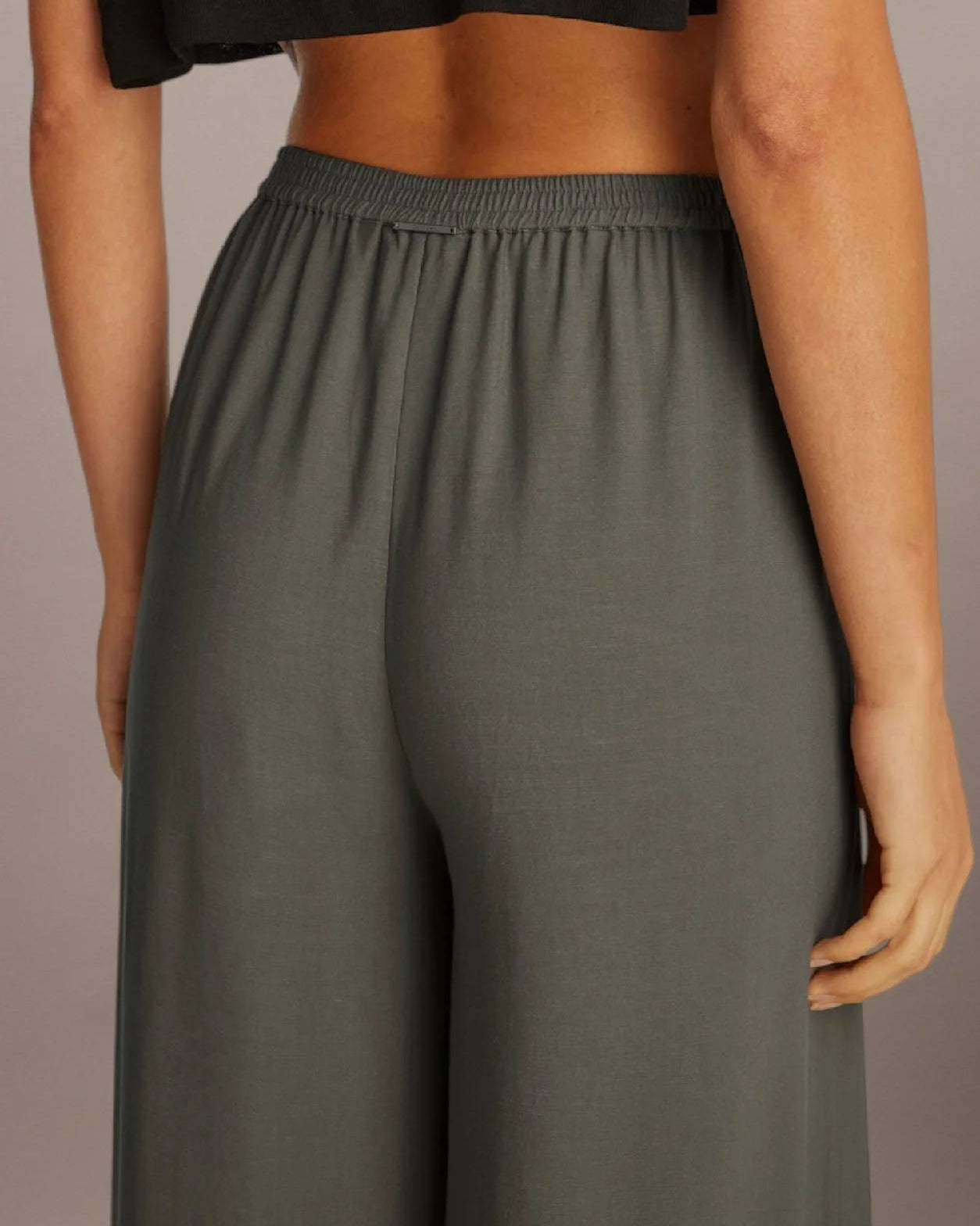 Bukse pants Calvin Klein swimwear dusty olive viskose, norge frilin badetøy