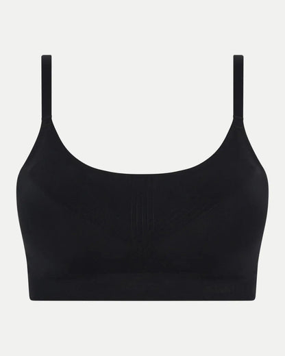 Bralette BH support uten spiler wirefree smooth comfort, undertøy norge dame, chantelle, svart black
