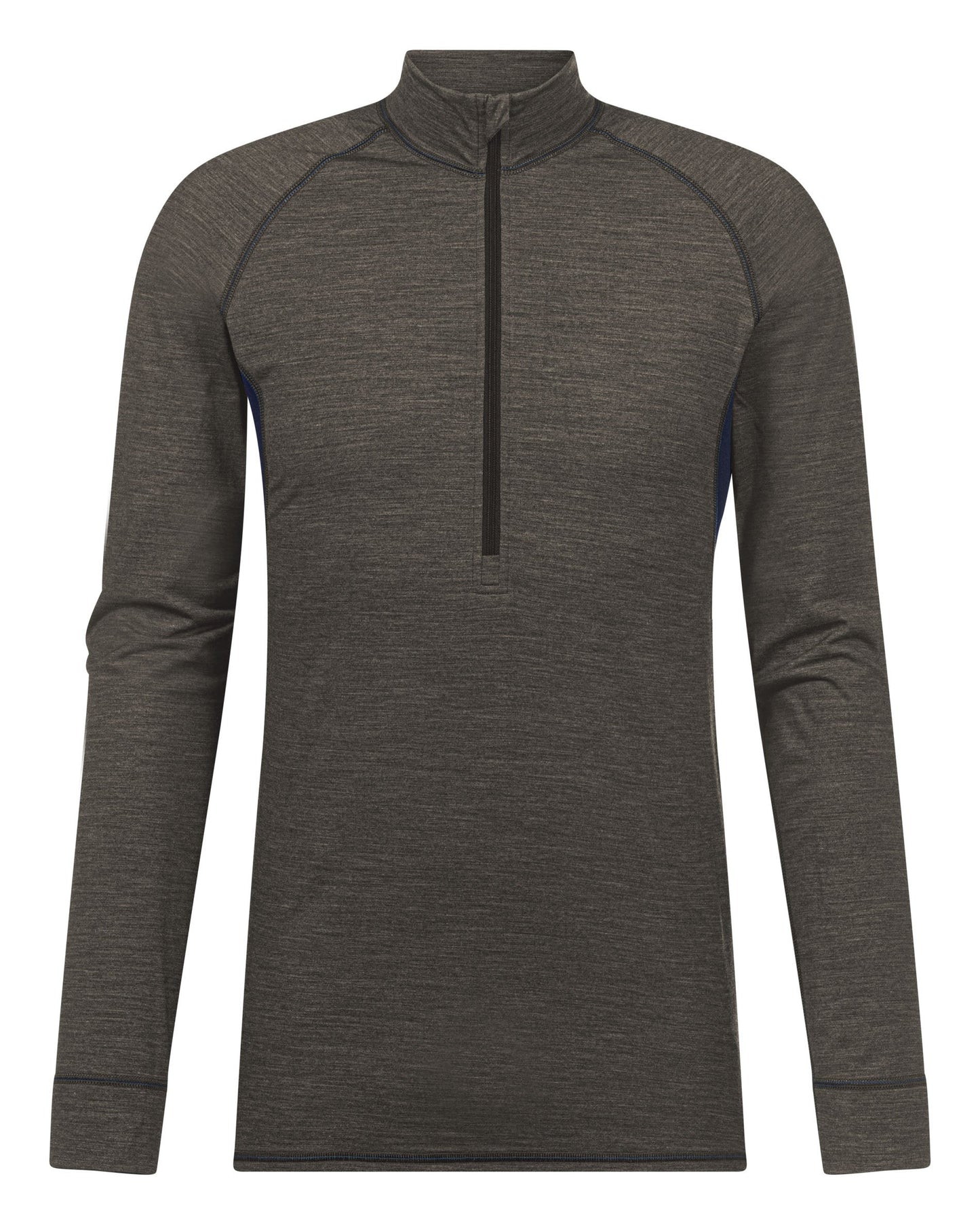 Ullundertøy herre genser med hals trøye ull virgin wool, Prfrmnc+ Mey grønn olive, Frilin undertøy norge menn