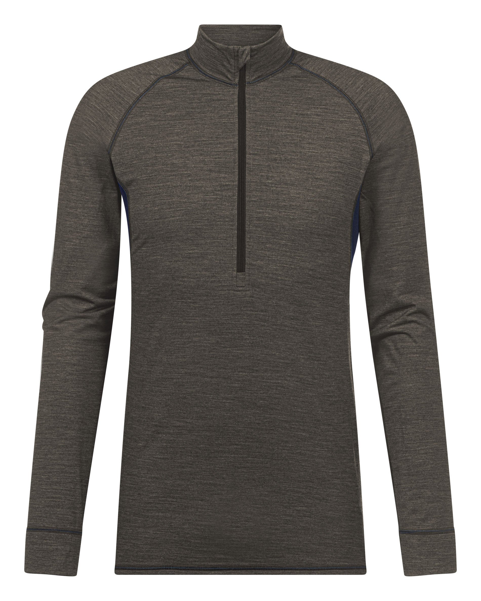 Ullundertøy herre genser med hals trøye ull virgin wool, Prfrmnc+ Mey grønn olive, Frilin undertøy norge menn